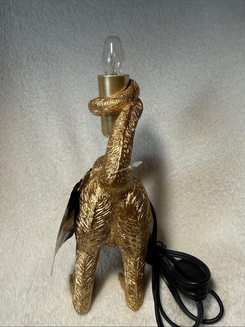 Ashland Gold Safari Tabletop Lamp - Picture 4 of 7